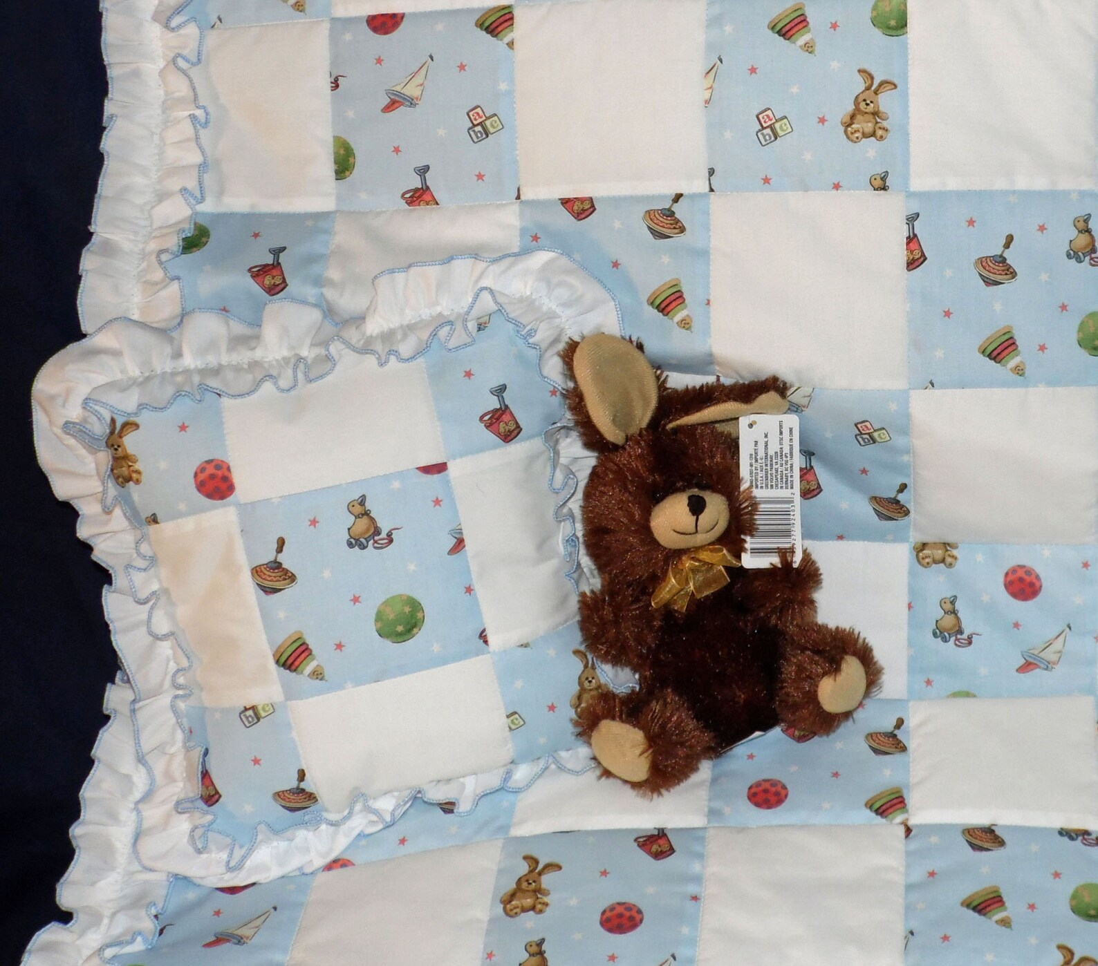 New Handmade Toy Theme Baby Quilt and Pillow Set Etsy