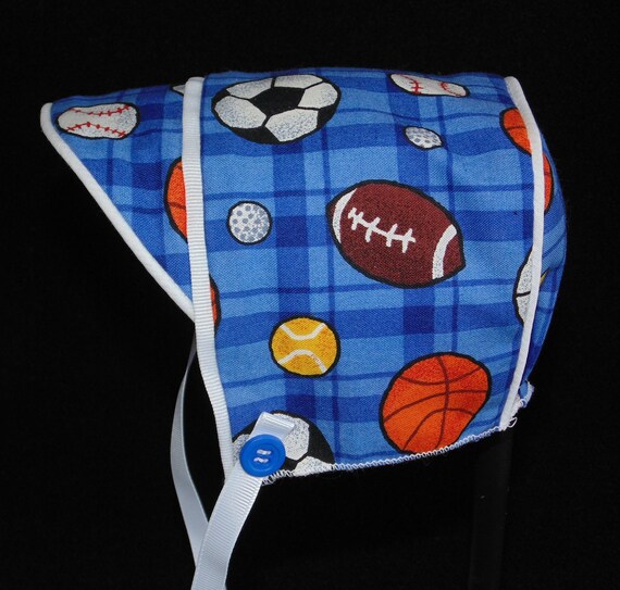New Handmade Baby Boy Sports Theme Hat Etsy