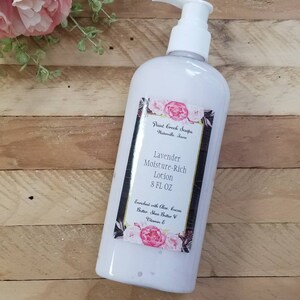 Lavender Lotion | Body Lotion | Facial Lotion | Aloe Lotion | Essential Oil Lotion | Bath & Beauty | Skin Care | Moisturizer | Herbal Lotion