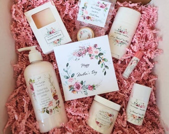 Mother's Day Bath & Body Gift Box for Her, Birthday Gift for Mom, Sister, Aunt, Grandma, Niece, Friend, Care Package