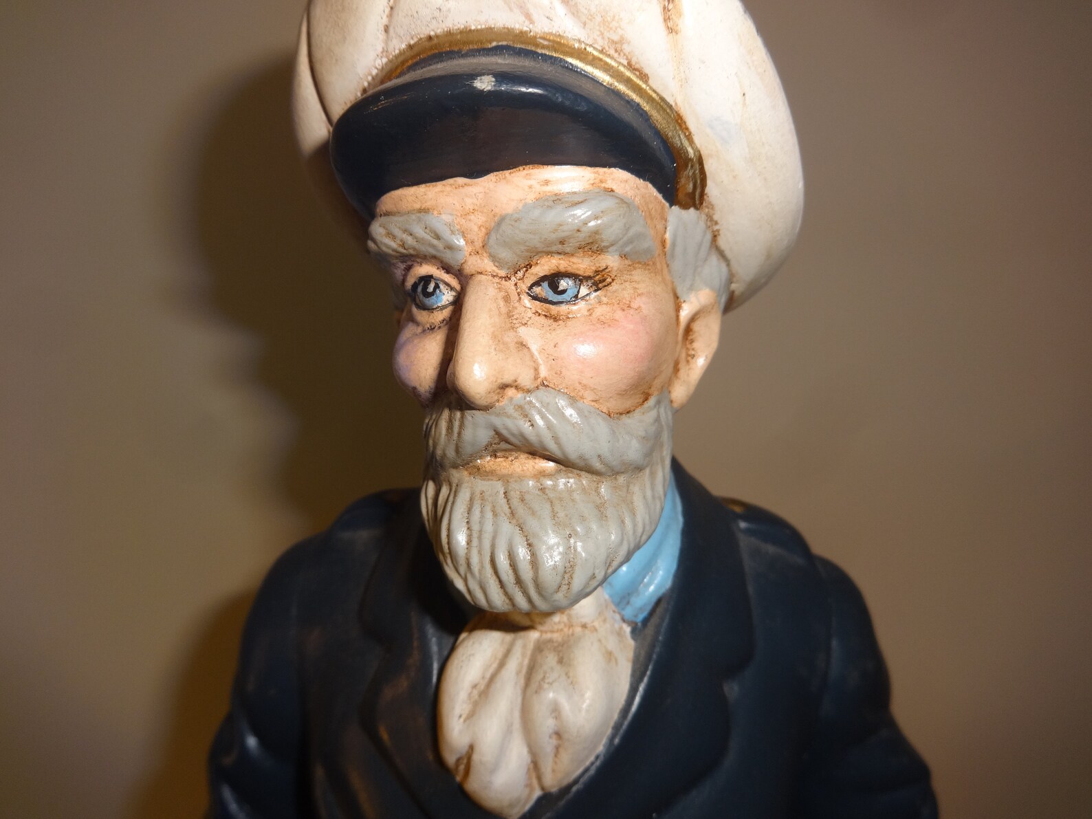 Ceramic Statue Nautical Sailor Ship Captain Etsy