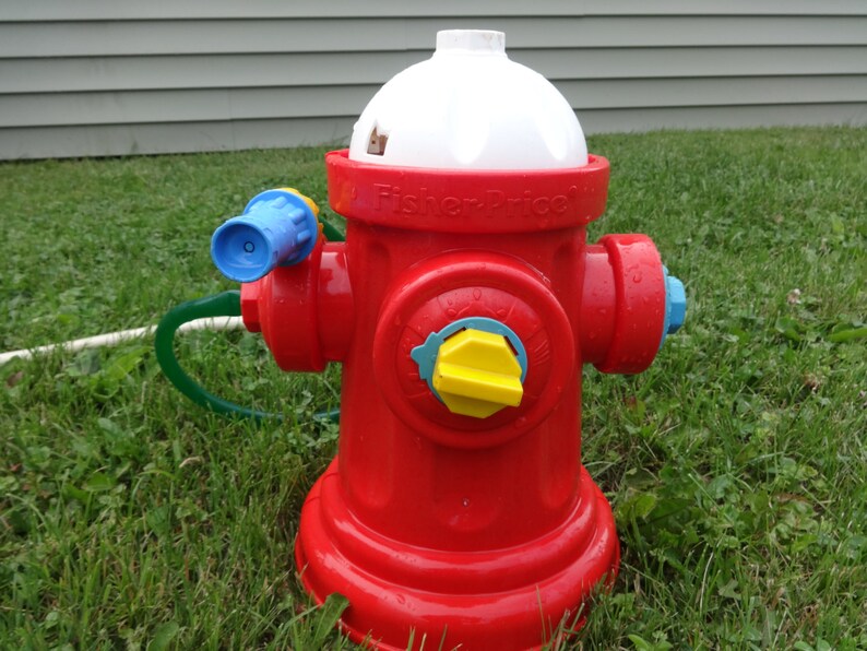 Fisher Price Fire Hydrant Sprinkler Etsy