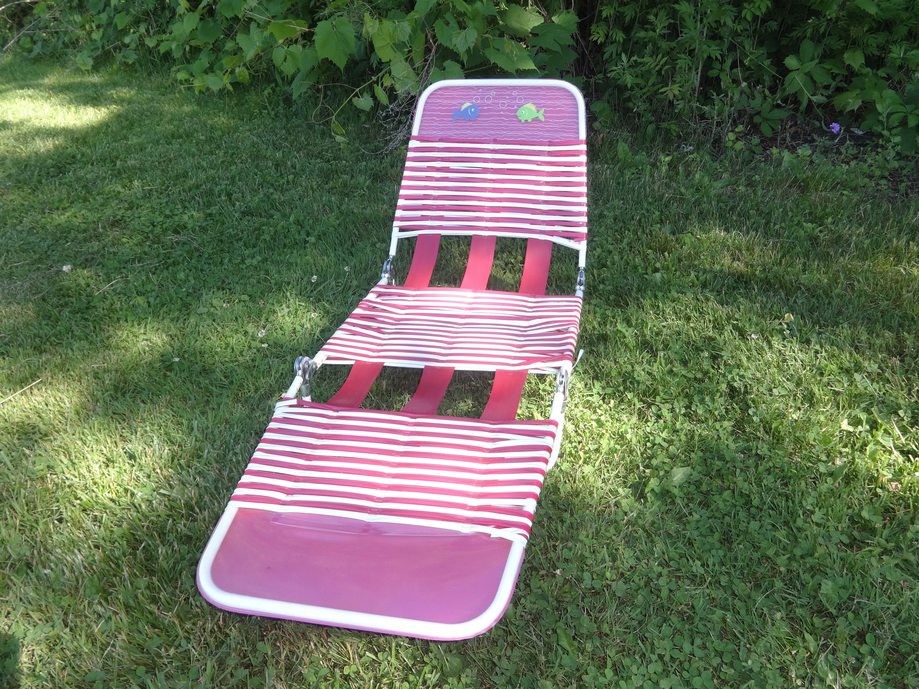 Vintage Kids Jelly Vinyl Tube Lounge Chair | Etsy