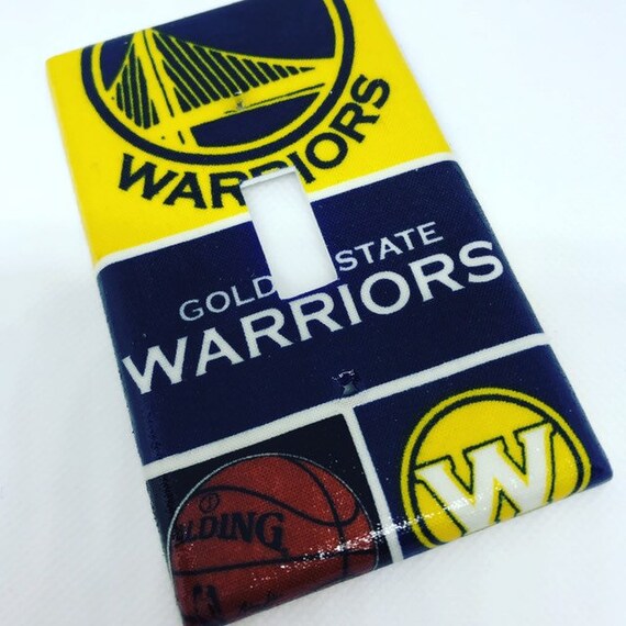 golden state warriors light switch cover