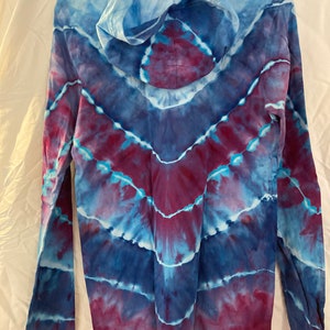 Tie Dyed T-Shirt Hoodie