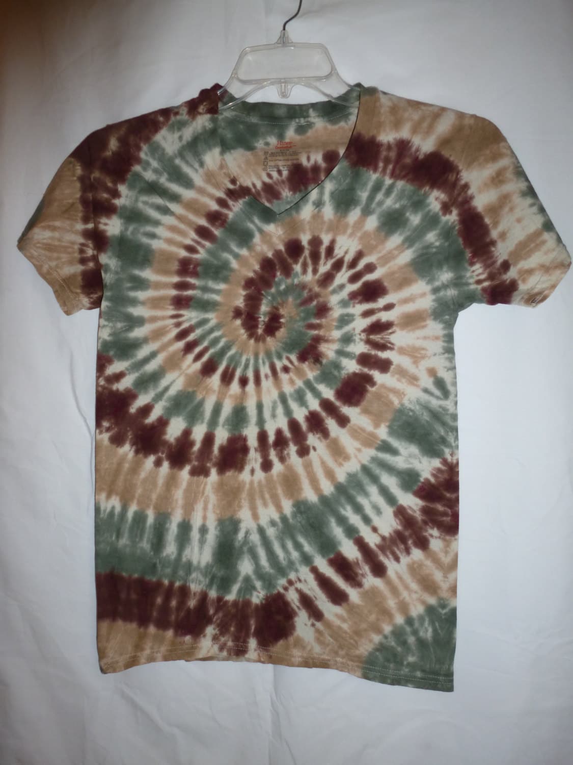 Earth Tone/ Camo Color Handmade Tie Dyed Shirt - Etsy