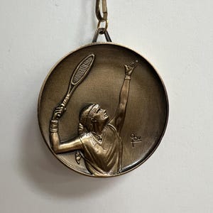 Médaille metal tennis de table 50MM
