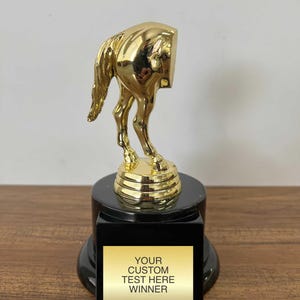Biggest Ass Trophy - Funny Loser Award for Competitions, Gag Gift for Friends, Office Pranks, and Parties - Ultimate Biggest Ass Trophy