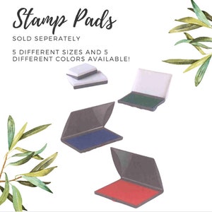 Almohadillas de tinta premium para manualidades / Impresiones vibrantes y duraderas / Ideales para tarjetas, scrapbooking y proyectos de bricolaje / Colores surtidos disponibles