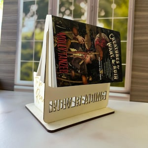 Personalisierter Holzbuchhalter, Weihnachtsgeschenk, Jetzt lesen und Gelesen Organisator, personalisierte Bücherregaldekor-Idee, Jetzt lesen, TBR