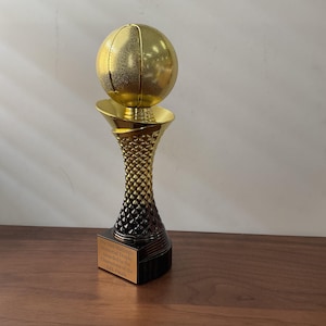 Custom Engraved Valor Basketball Championship, Baseball, Soccer Trophy - Personalized Champion Award, Sports Trophy, Championship Trophy