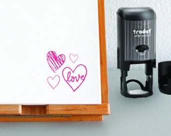 Cupid Stamp | Love Stamp | Stationery Stamp | Valentine's Stamp | Love Theme Stamps | Self-Inking Stationery Stamp | Self-Ink Stamp