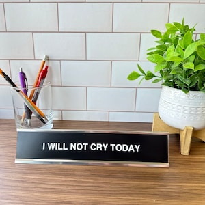 Custom Office Humor Desk Plates | Funny Name Plates | Office Humor ...