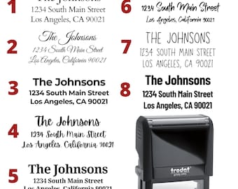 Custom Return Address Stamp: Self-Inking Mailing Stamp