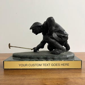 High-Quality Bronze Gold Award with Custom Engraving – Perfect for Recognition, Achievement & Special Occasions - Unique Personalized Trophy