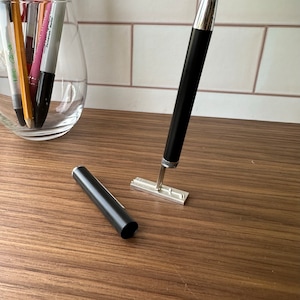 Bolígrafo con sello personalizado, sello de firma, bolígrafo con sello de viaje, sello de notario personalizado, bolígrafo con sello de notario, bolígrafo con sello de nombre, bolígrafo con firma