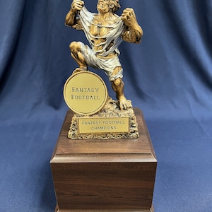 Fantasy Football Monster Award - Custom Engraved Trophy for League Champions - Perfect Gift for Epic Wins and Fantasy Enthusiasts!