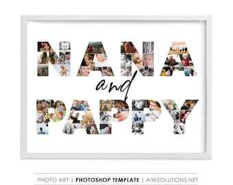 Nana und Pappy Foto Collage Vorlage, Geschenk für Mama, Geschenk für Mama, Geschenk für Mama, Geschenk für Mama, Geschenk für Mama, Geschenk für Mama, Geschenk für Mama, Geschenk für Mama, Geschenk für Papa, Geschenk für Mama