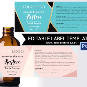 Cosmetics label, Scrubs & Bath Label, Body Wash Label, Bar Soap Label, Lotion Label, Body Cream Label or Fragrance Label