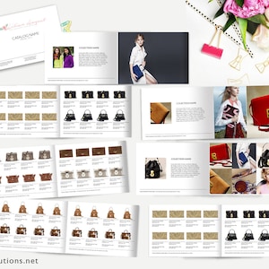 Fashion Catalog template, Canva Catalog Template,InDesign Catalogue, Custom Product Catalogue Template, line sheet catalog, business catalog