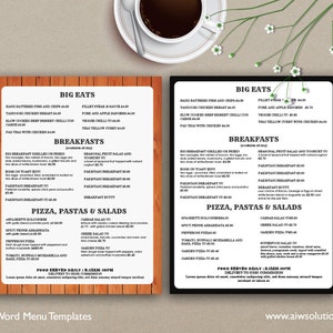 Canva Food Menu , Menus design, Takeout Menus, Restaurant menus, canva menu templates, Restaurant Menu Maker, drink menu list, vintage menu