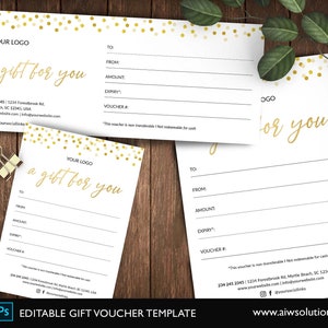 gold glitter gift Certificate Template, Gift Voucher Template, Gift Certificates Word template, Gift card,  Shop Voucher, elegant gift card