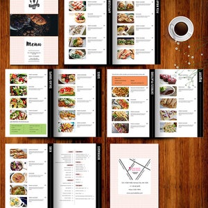 american menu restaurant, Cafe Menus, Cocktail Menu, food and dink menu template, Food Menu, Food Menu bar, French menu restaurant image 3