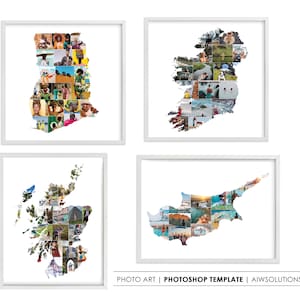 collage di foto Ghana, collage di foto Scozia, collage di foto mappa Cipro, collage di foto mappa Irlanda, collage di foto mappa parole, mappe di tutti i paesi