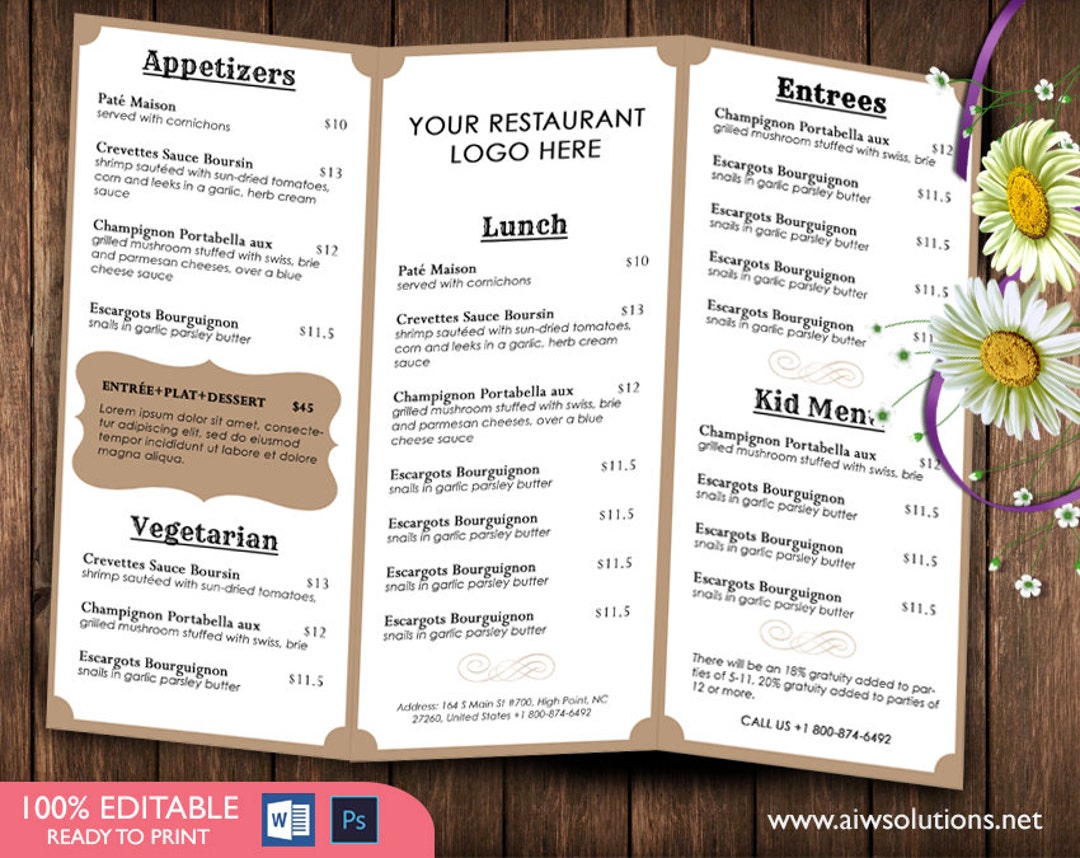 french-menutemplates-printable-restaurant-menu-template-wedding-menu-template-food-menu-template-diy-bar-menu-template-bar-menu-id03-etsy