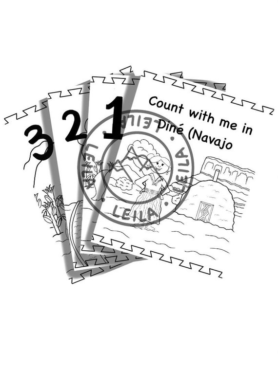 Count With Me in Navajo 110 Etsy