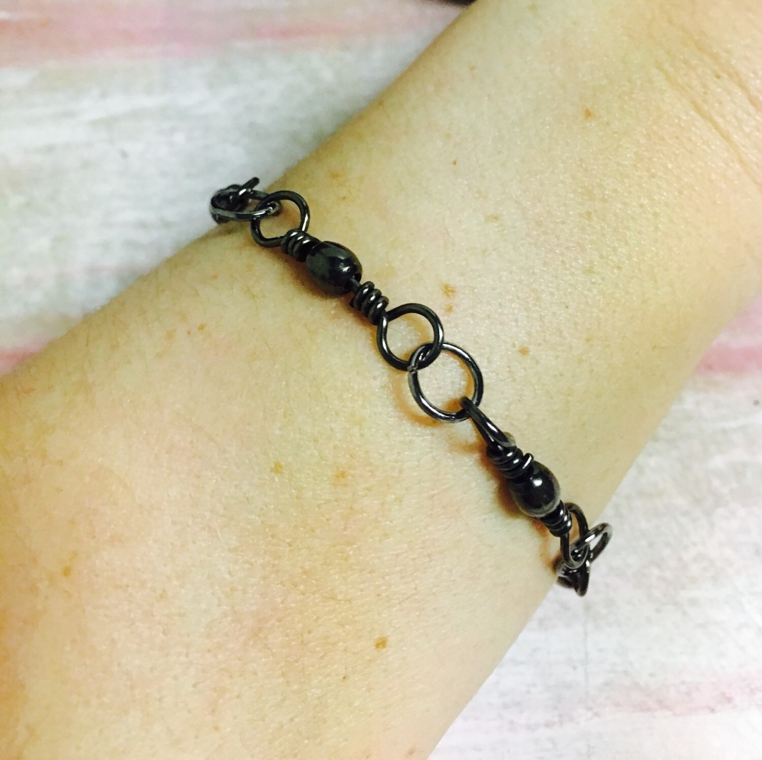 Swivel Fishing Tackle Bracelet Mens Ladies Fathers Etsy