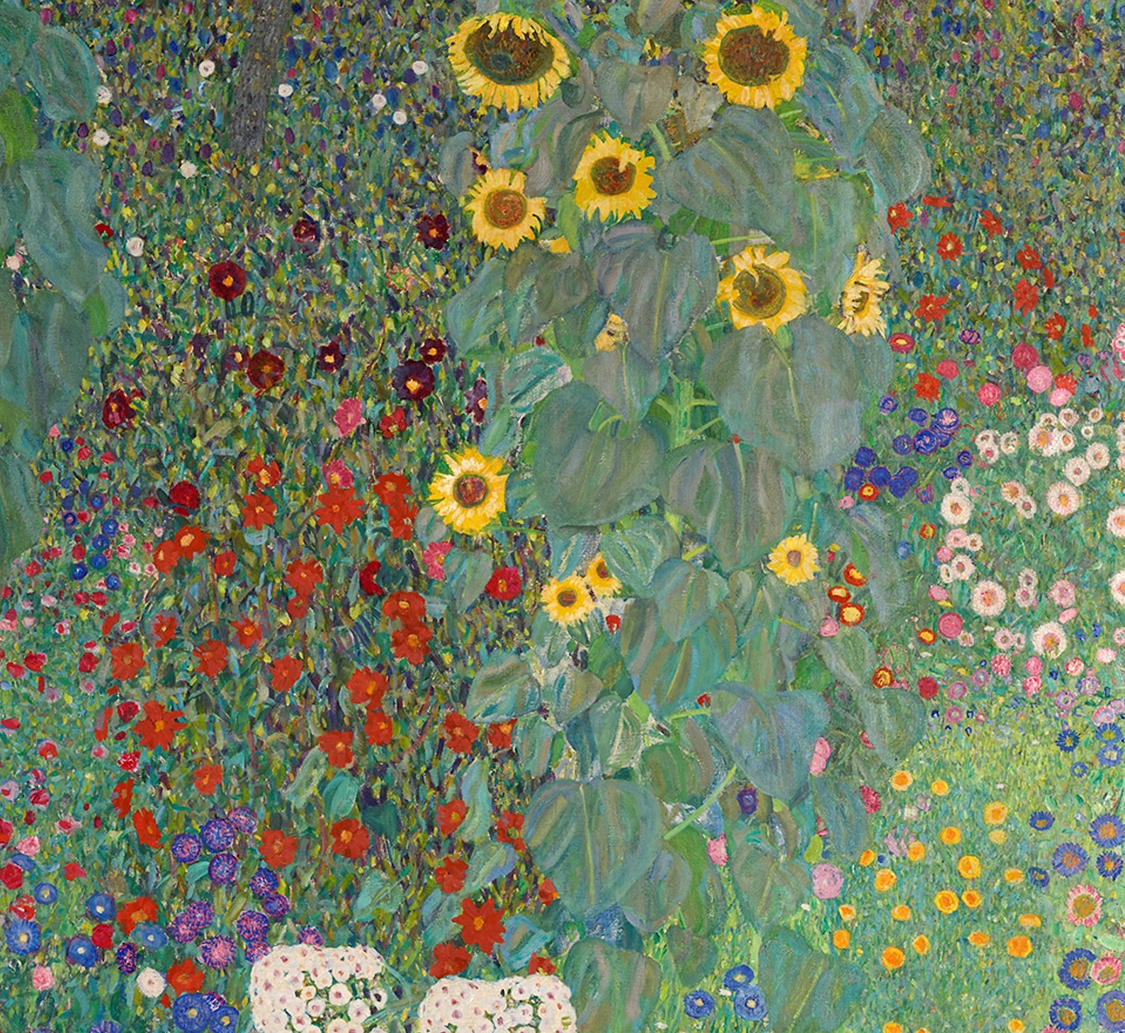 Sunflower Art Print Vintage Garden Wall Art Square Art Etsy