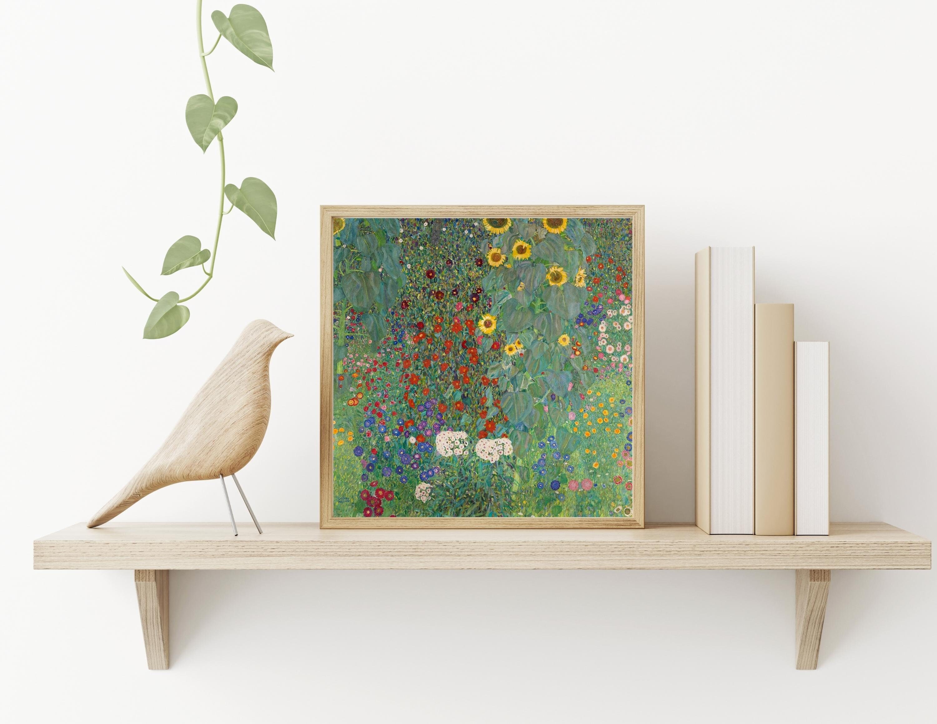 Sunflower Art Print Vintage Garden Wall Art Square Art PRINTABLE WALL