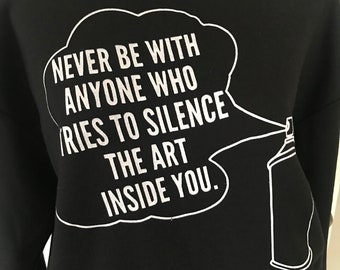 Never be with anyone- Pullover Hooded Sweatshirt