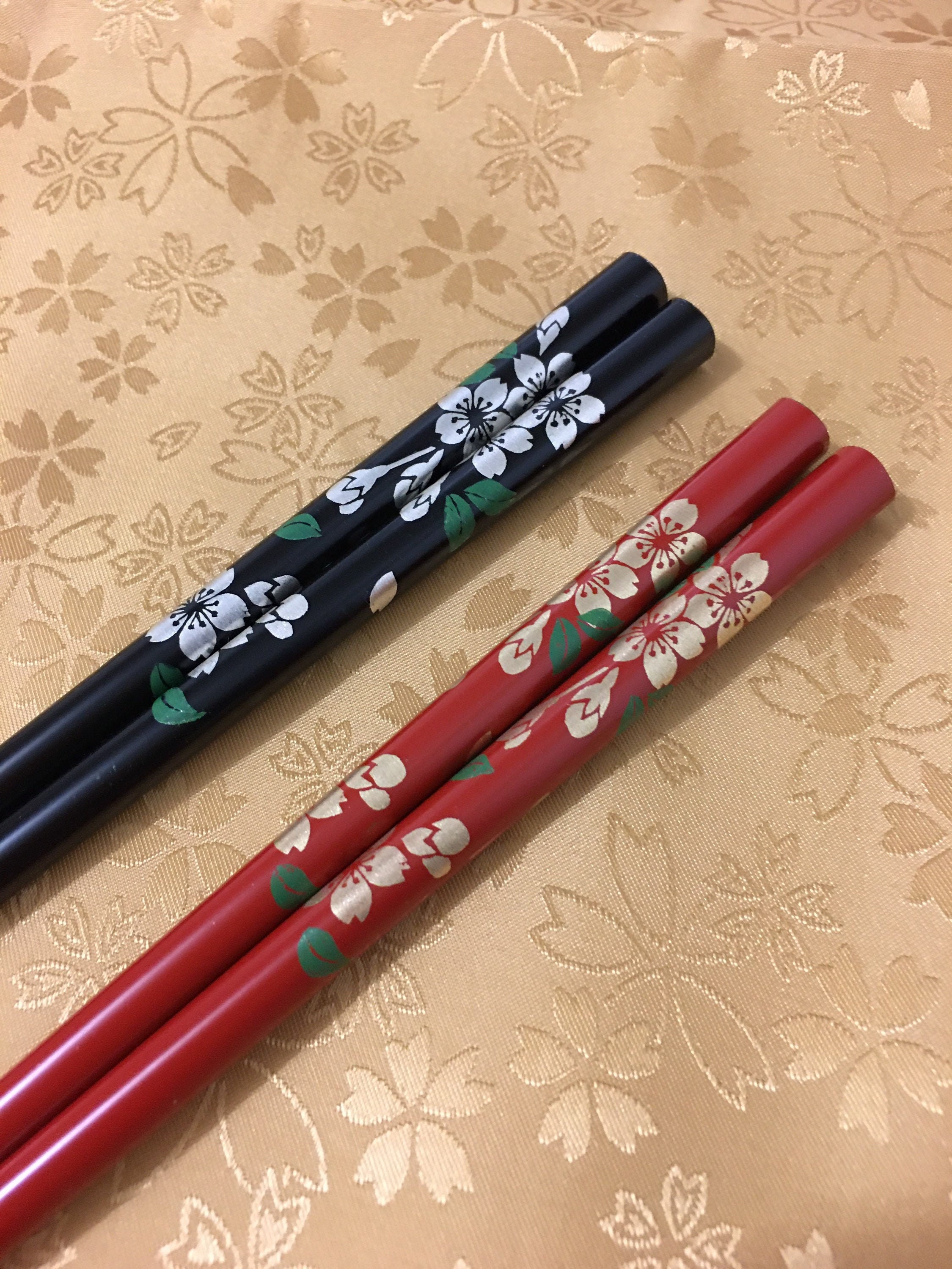 Handcrafted Ebony Chopsticks Made by Japanese Traditional Crafting