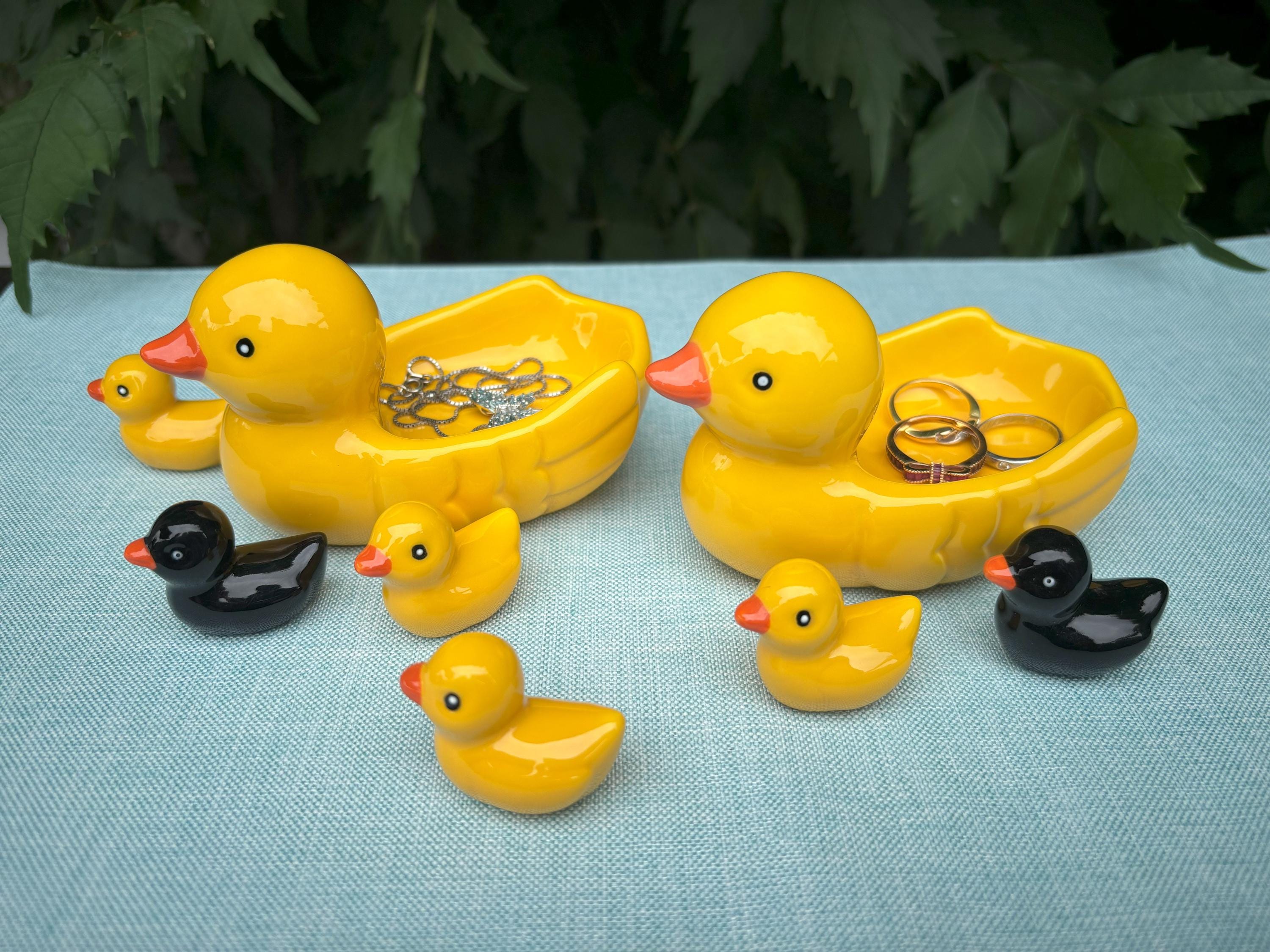 Duck Family Chopstick Rests: Bird Cutlery Rests, Brush Holder, Pen