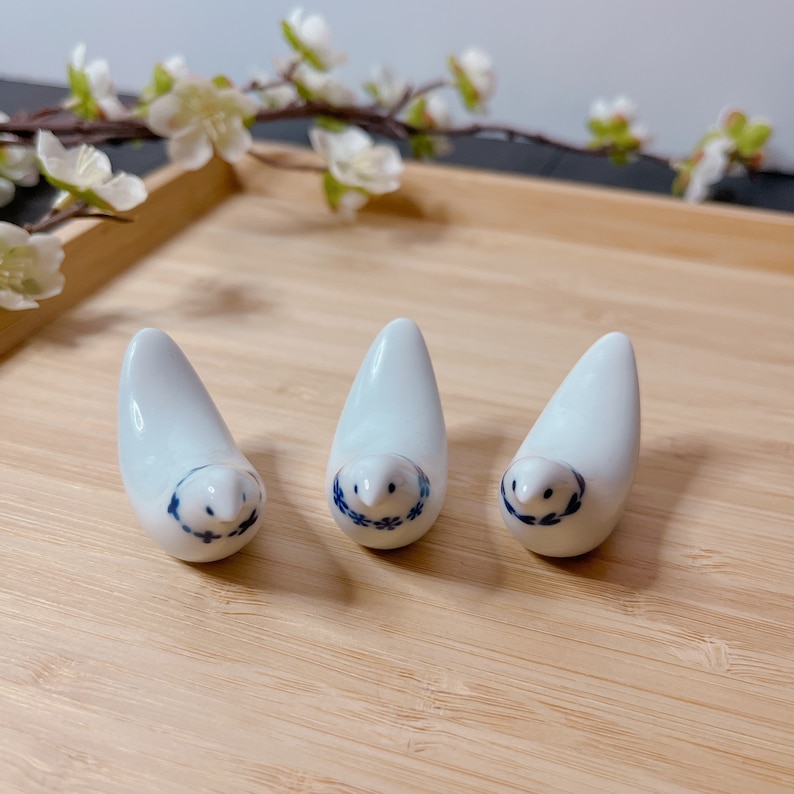 SkySpirals Bird Ceramic Chopstick Rest - Thumbnail 4