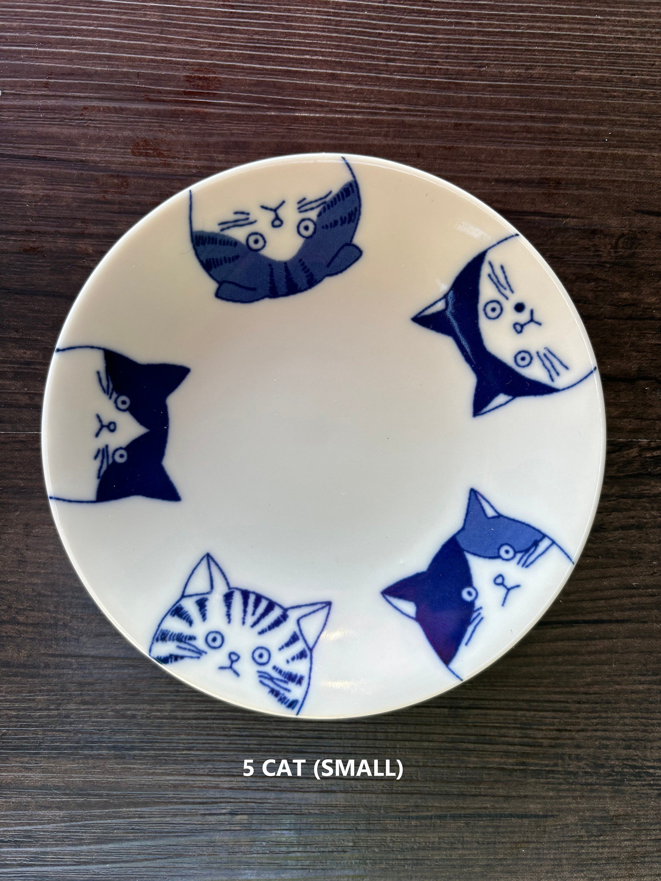 Set 6 Piattini Gatto Divertenti - Per Sushi, Salsa, Tè - Regalo Originale - Foto 6