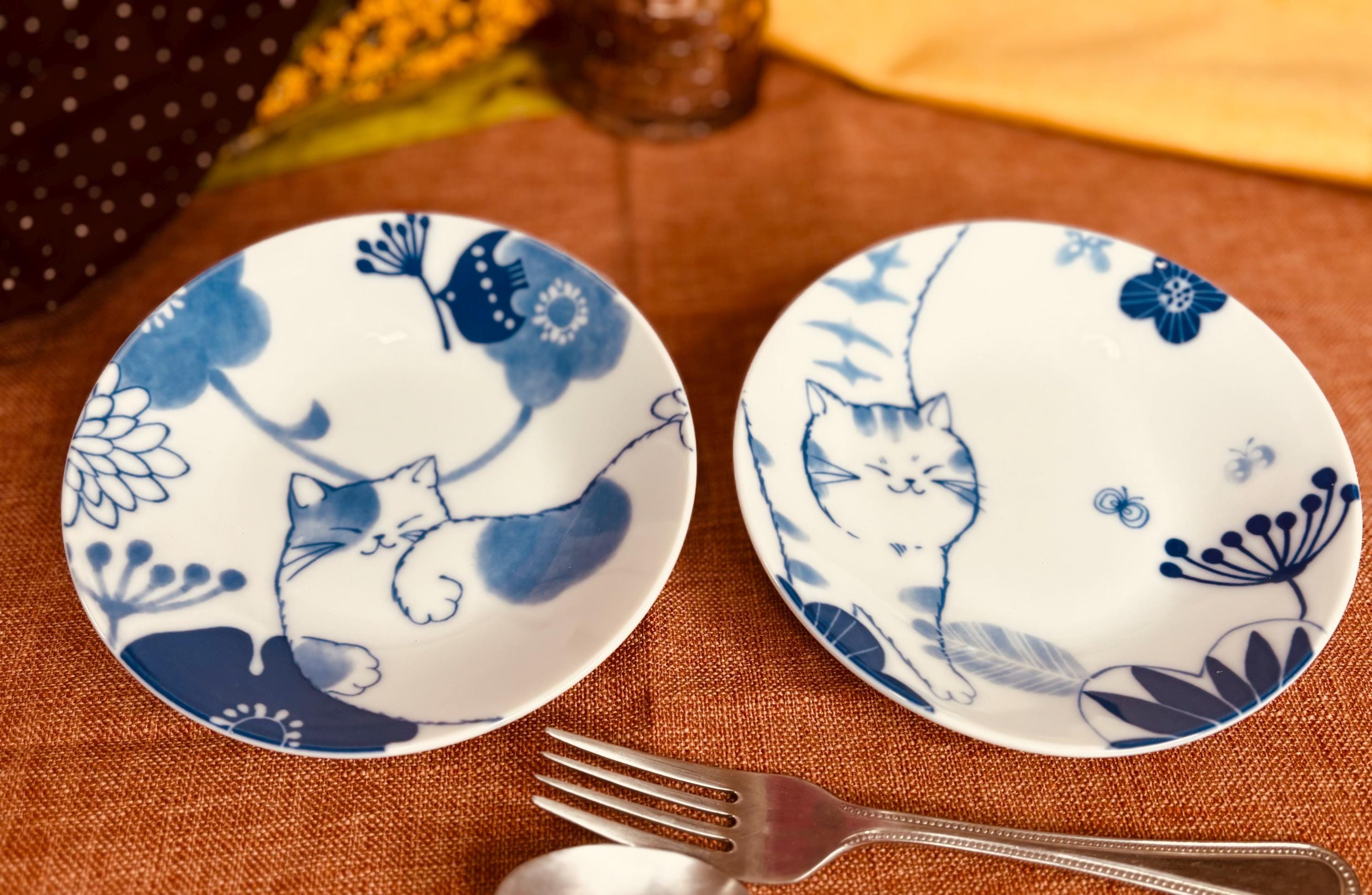 Vintage cat plate - Etsy 日本