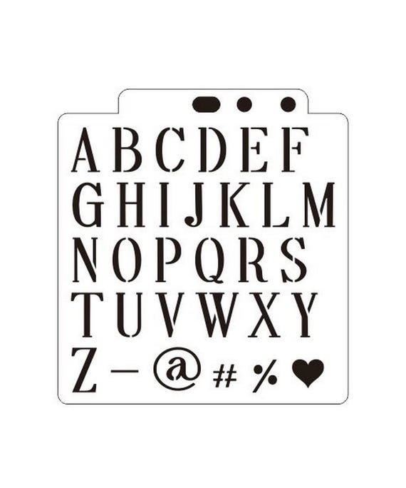 LovedbyGaby planner/journal stencils 2