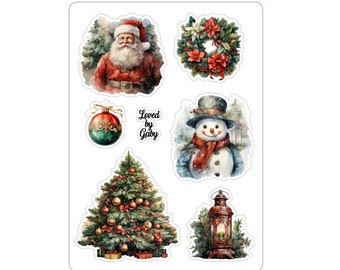 LovedbyGaby stickers "traditional christmas"