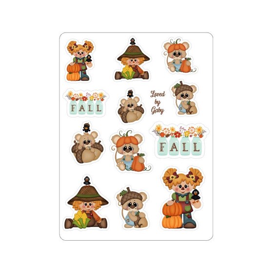 LovedbyGaby stickers "Pumpkin fall"