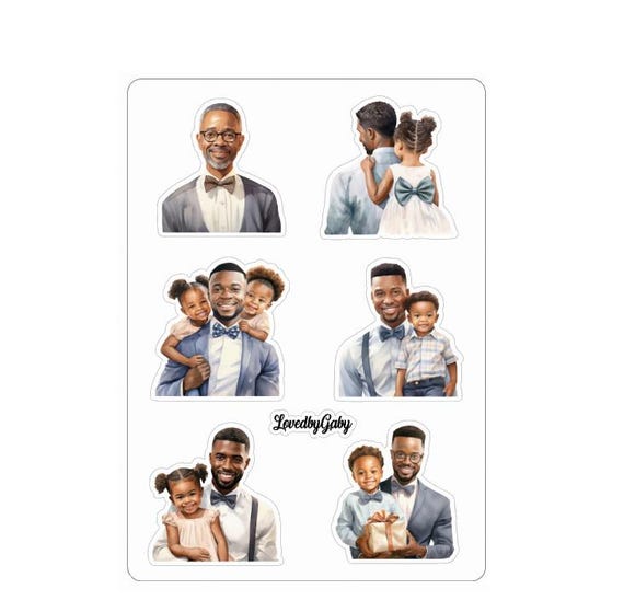 LovedbyGaby stickers Fathers