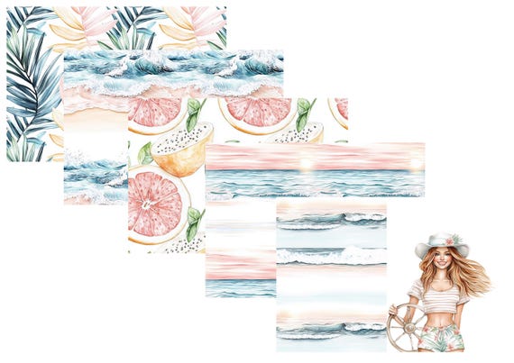 LovedbyGaby A4 journal paper set Cruise
