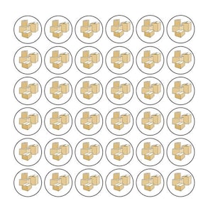 117 planner stickers moving boxes, box full of items