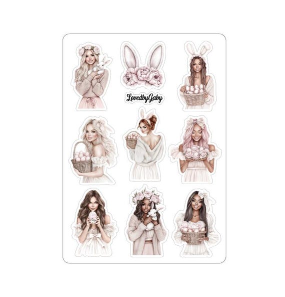 LovedbyGaby stickers Gentle easter