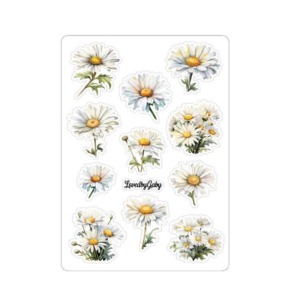 LovedbyGaby stickers Daisies