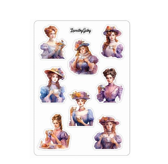LovedbyGaby stickers Fall tea