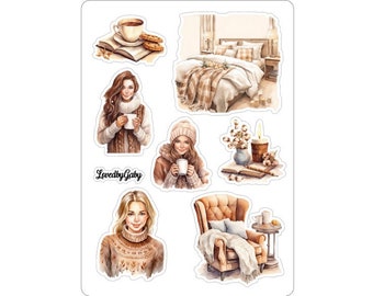 LovedbyGaby stickers "cosy winter"