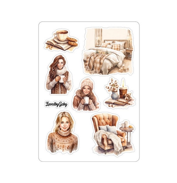 LovedbyGaby stickers "cozy winter"